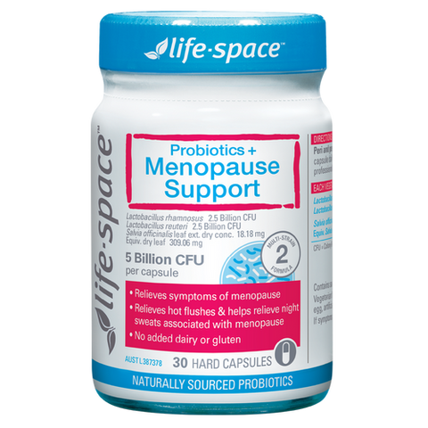 Life Space Probiotics + Menopause Support 30 Capsules