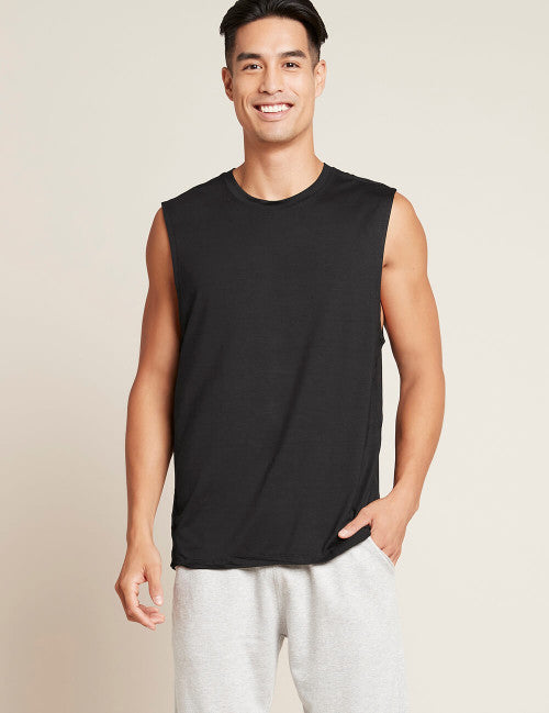 Boody Men's Active Muscle Tee Black Medium