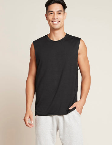 Boody Men's Active Muscle Tee Black Medium