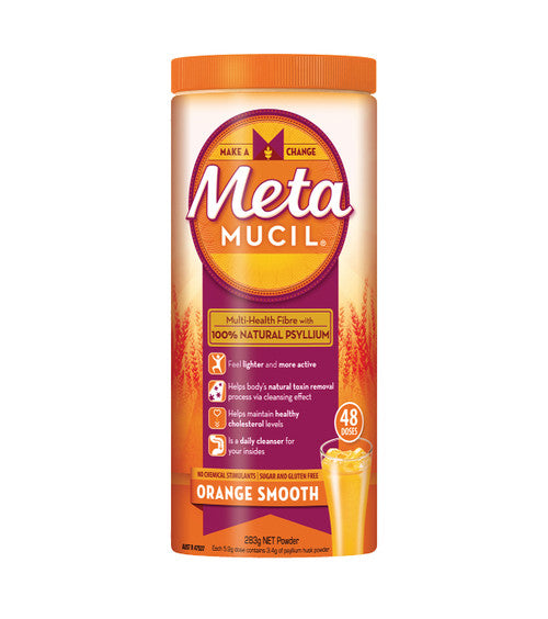 Metamucil Fibre Powder Orange Smooth 283g