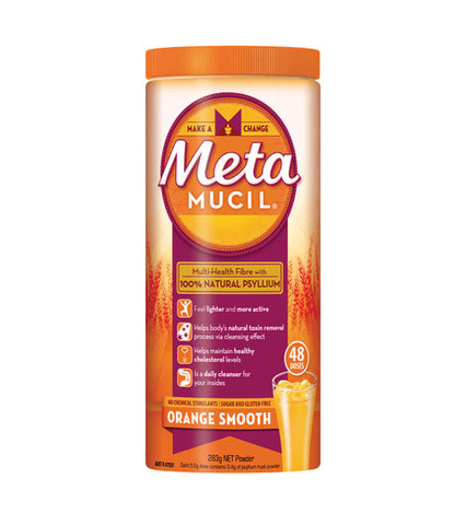 Metamucil Fibre Powder Orange Smooth 283g