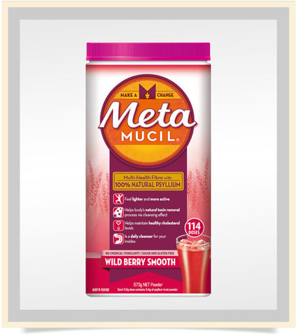 Metamucil Fibre Powder Wild Berry Smooth 673g