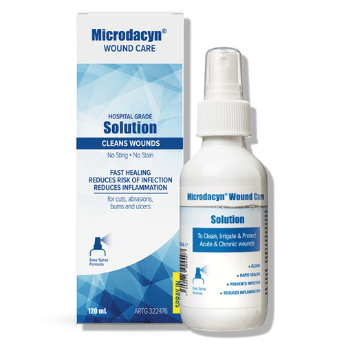 Microdacyn Wound Care Solution 120ml