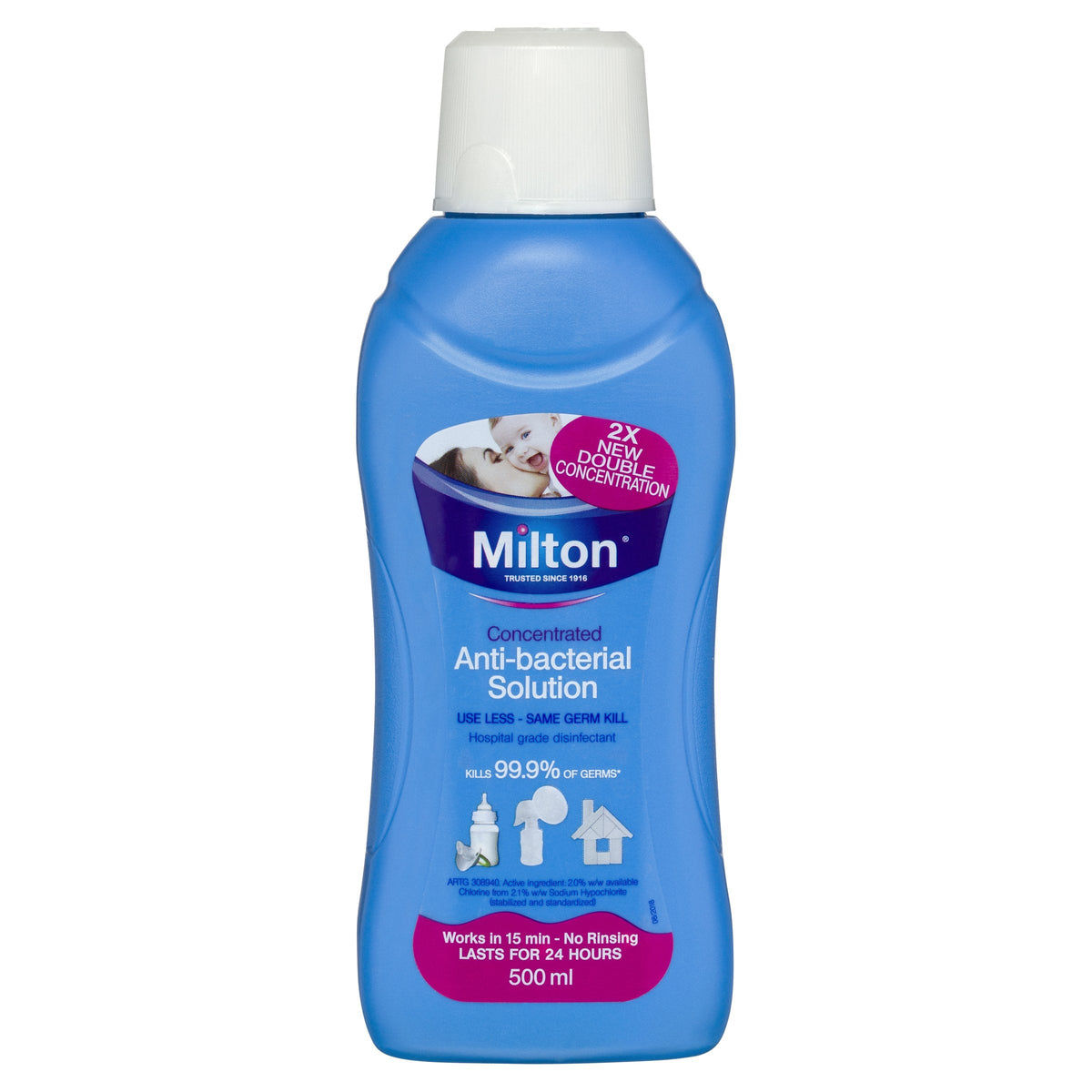 Milton Antibacterial Solution 2% 500mL