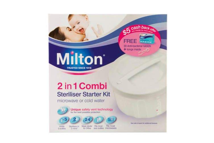 Milton 2In1 Combi Steriliser Start Kit