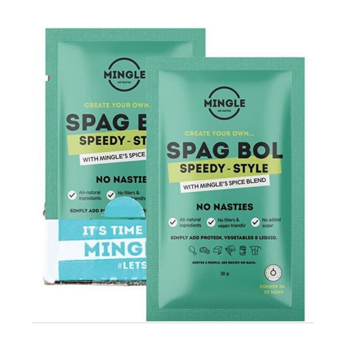 MINGLE Natural Seasoning Blend Spag Bol Speedy-Style 12x30g