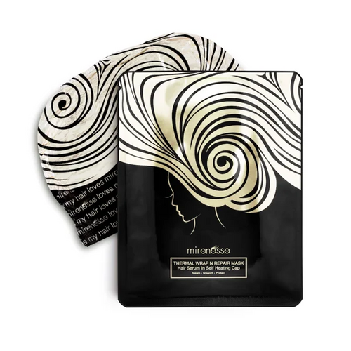 Mirenesse Thermal Wrap N Repair Hair Treatment In Cap Mask 40G