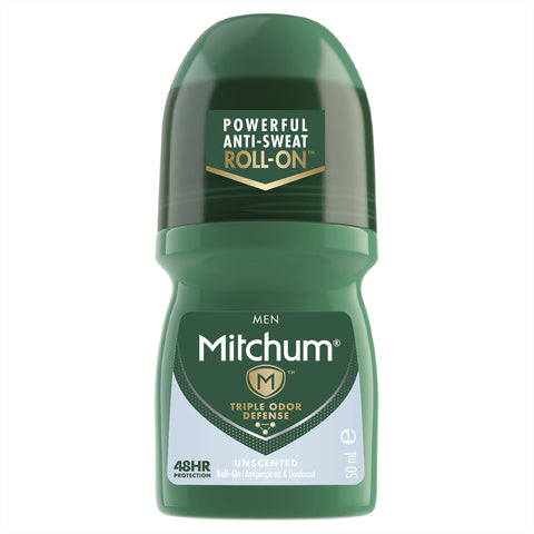 Mitchum Men's Roll On Unscented 50mL