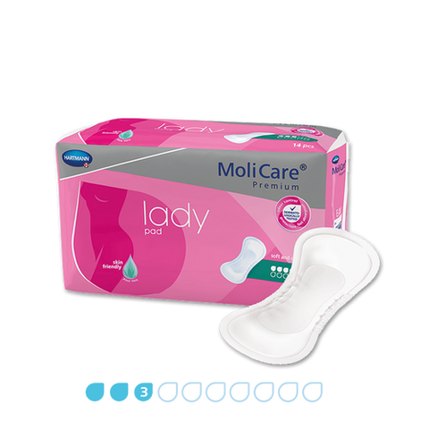 MoliCare Premium Lady Pads 3 Drops 14 Pack