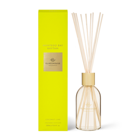 Montego Bay Rhythm Fragrance Diffuser Coconut Lime 250ml