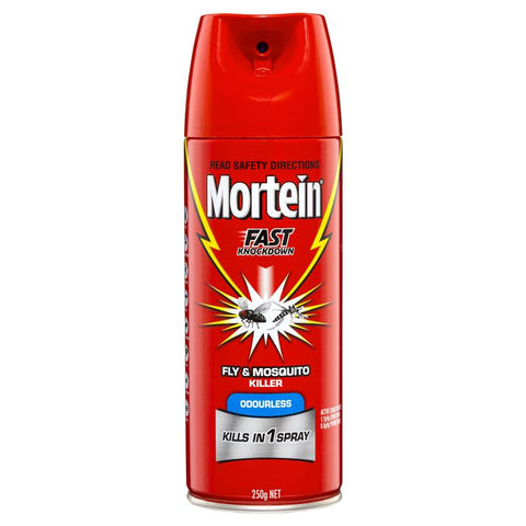MORTEIN ODOURLESS FLY&INSECT SPRAY 250G