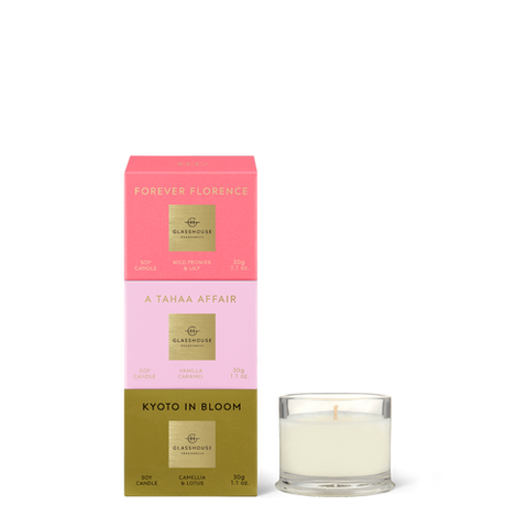 Glasshouse Fragrances Most Coveted Trio 30g*3