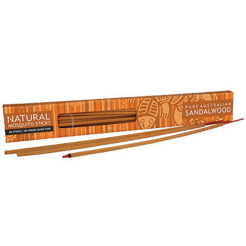 Mount Romance Sandalwood Mosquito Sticks 20 Pack