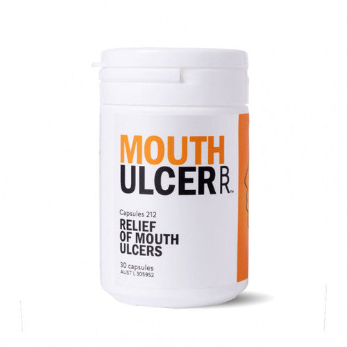 Ulcerease Mouth Ulcer Relief 30 Capsules – OzChemist Australia