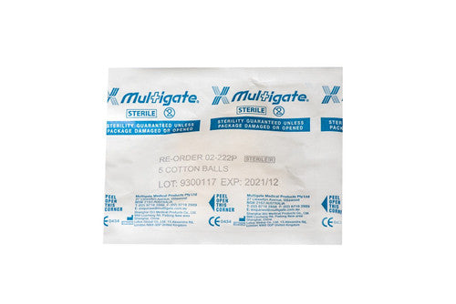 Multigate Non-Woven Balls 5 Pack