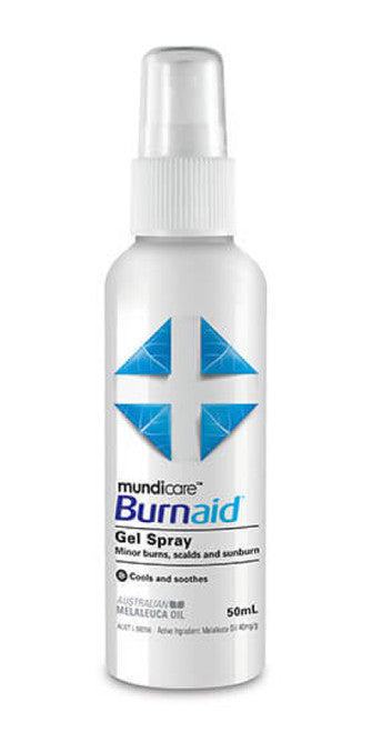 Mundicare Burnaid Gel Spray 50ml