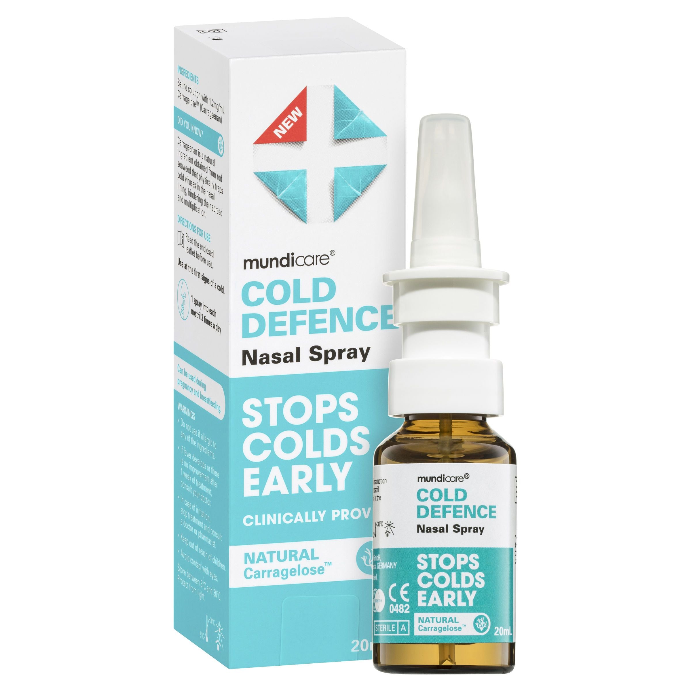 Mundicare Cold Defence Nasal Spray 20mL Oz Chemist Australia
