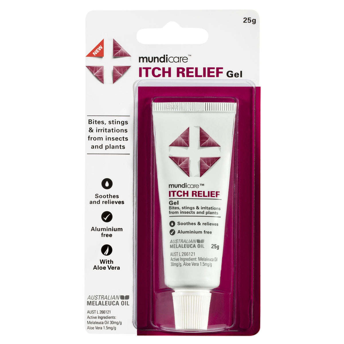 Mundicare Itch Relief Gel 25G