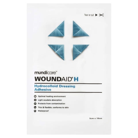 Mundicare Hydrocolloid Dressing Adhesive 5 x 10cm