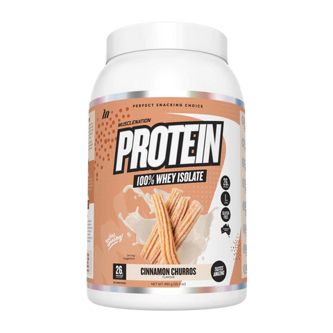 Muscle Nation Protein Isolate Cinnamon Churros 990g