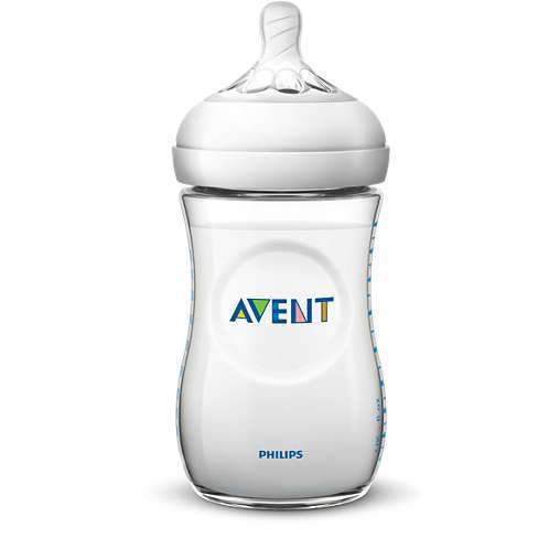 Avent Natural Feed Bottle 260mL 2 Pack