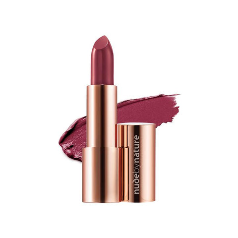 Nude By Nature Moisture Shine Lipstick 07 Deep Plum
