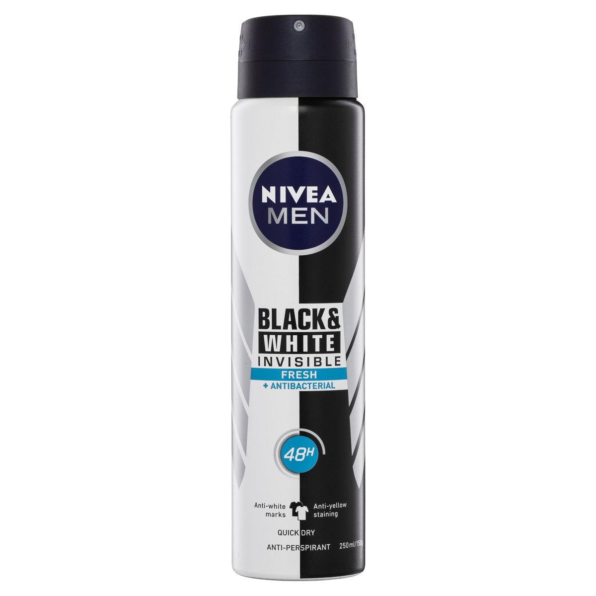 Nivea Invisible For Black & White Fresh Deodorant 250mL