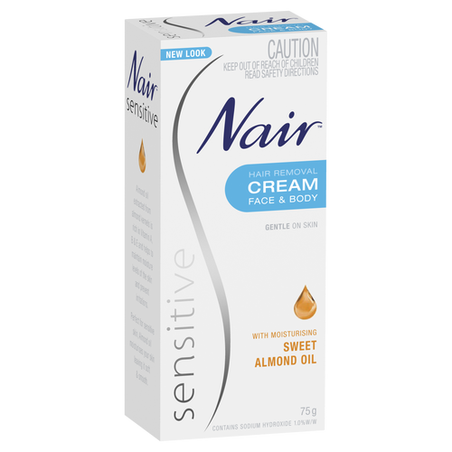 Nair Sensitive Hair Removal Cream 75g