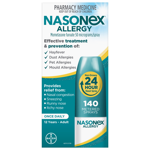 Nasonex Allergy Nasal Spray 140 Sprays