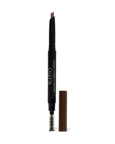 Natio Angled Eyebrow Pencil - Dark Brown