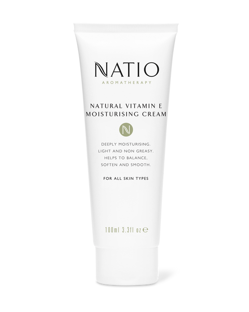 Natio Aromatherapy Natural Vitamin E Moisturising Cream 100ml