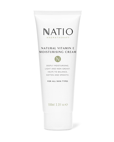 Natio Aromatherapy Natural Vitamin E Moisturising Cream 100ml