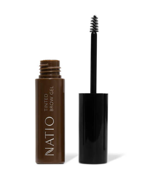 Natio Brow Gel - Dark Brown