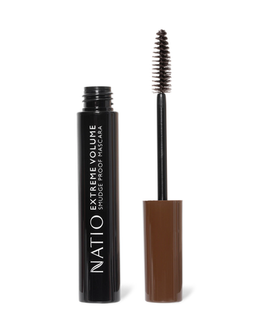 Natio Extreme Volume Smudge Proof Mascara Brown