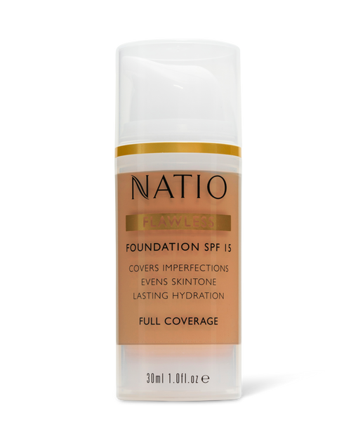 Natio Flawless Foundation SPF15 - Medium Tan