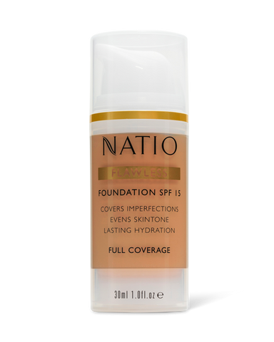 Natio Flawless Foundation SPF15 - Medium Tan