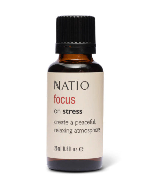 Natio Focus On Stress Essential Oil Blend 25ml