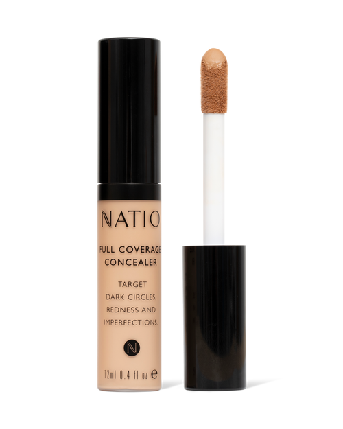 Natio Full Coverage Concealer - Dark Medium