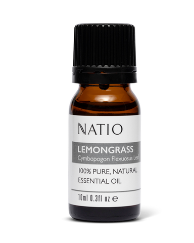 Natio Lemongrass Essential Oil 10ml