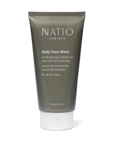 Natio Men Daily Face Wash 150g