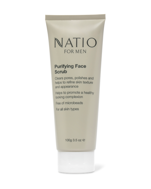 Natio Men Purifying Face Scrub 100g