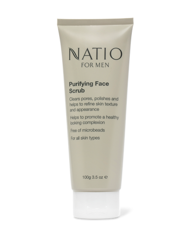 Natio Men Purifying Face Scrub 100g