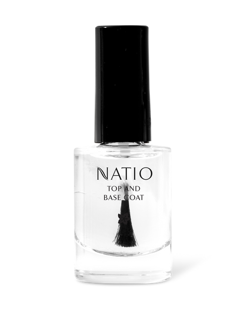 Natio Nail Colour - Top & Base Coat