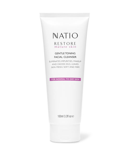 Natio Restore Gentle Toning Facial Cleanser 100ml