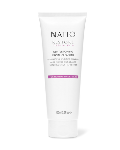 Natio Restore Gentle Toning Facial Cleanser 100ml