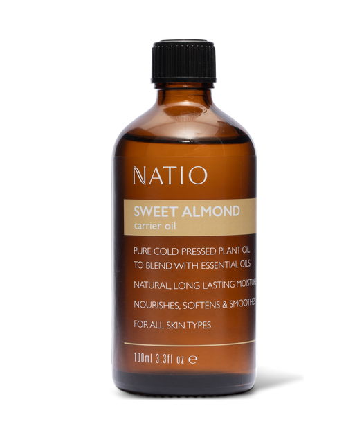 Natio Sweet Almond Carrier Oil 100ml