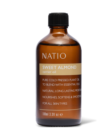 Natio Sweet Almond Carrier Oil 100ml