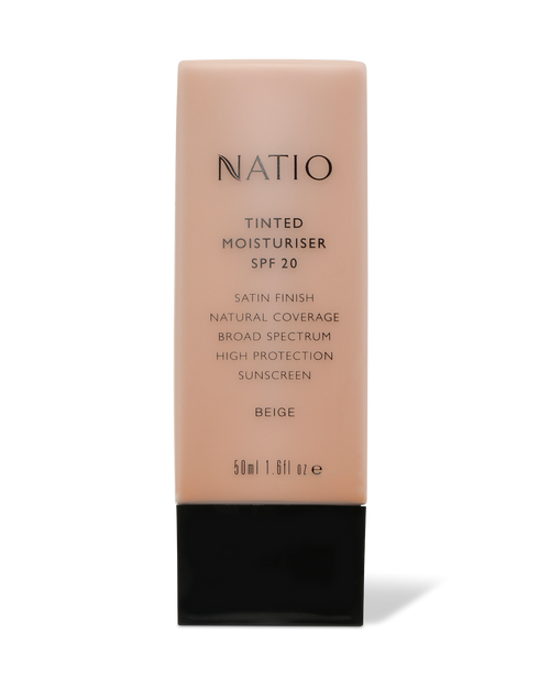 Natio Tinted Moisturiser SPF20 50ml Beige