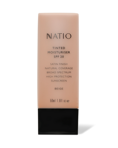 Natio Tinted Moisturiser SPF20 50ml Beige