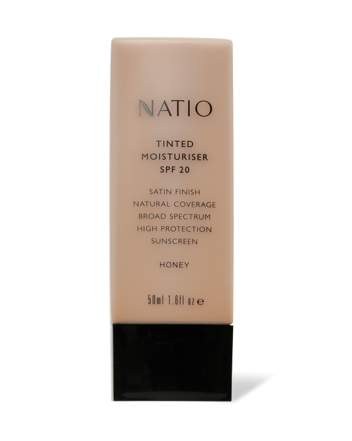 Natio Tinted Moisturiser SPF20 50ml Honey